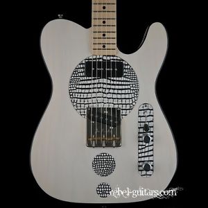 Red Rooster Guitars Rodster '52 Croc Circle in Tuxedo Cream w/ Lollar Tele pups