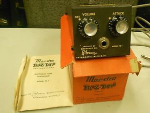 Maestro Fuzz Tone,FZ-1 FIRST ISSUE, One owner, 1962, in BOX