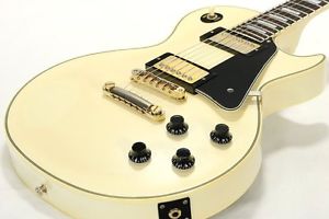 SALE!! [USED]Greco EGC-650 White 1987 Les Paul type Electric guitar, f0250