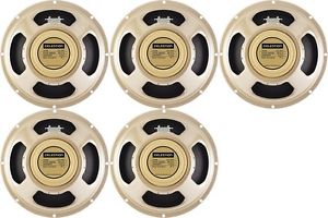 Celestion G12 Neo Creamback - Guitar Speaker, 8ohm (5-pack) Value Bundle