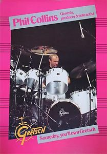 GRETSCH 1983 CENTENNIAL ARTIST LIMITED EDITION COMPLETE POSTER SET