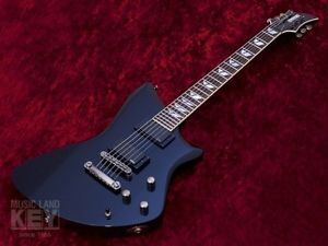 Fernandes Vulcan Deluxe Black w/soft case F/S Guiter Bass From JAPAN #S52