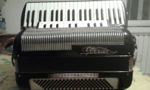 Accordion Stradella GVerde Superorgantone double Cassotto