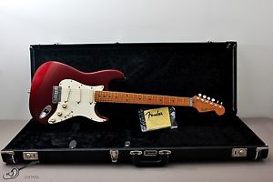 ✴SUBLIME✴FENDER USA Stratocaster Plus V1 ✴Candy Apple Red +Maple✴1987✴E4 SERIAl✴