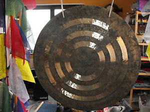 Gong schwerer Sonnengong Ø 80 cm mit Schlägel