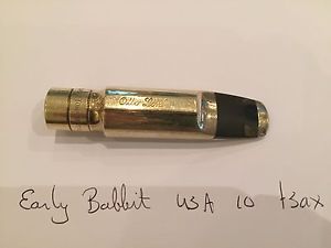 Vintage Florida USA Otto Link STM 10 tenor sax mouthpiece
