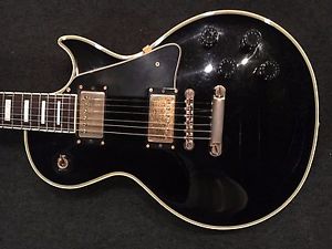 Orville by Gibson LPC Les Paul Custom Black Used  w/ Gigbag