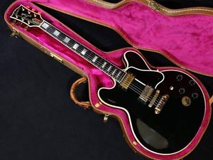 Gibson B.B.King Lucille Ebony w/hard case F/S Guiter Bass From JAPAN #X1588