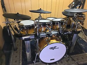 Custom Roland TD-50 with Pearl E-pro Shells.