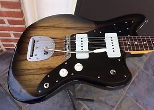 Warmoth Fender Jazzmaster Loaded Korina Body Mastery Bridge Vibrato SD Antiquity