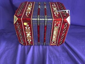 NEW CONCERTINA BUTTON BOX "BUTTONTINA" ACCORDION