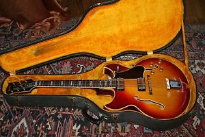 1962 Vintage Gibson Barney Kessel Custom Guitar 2 PAF Pickups Spruce Top Case