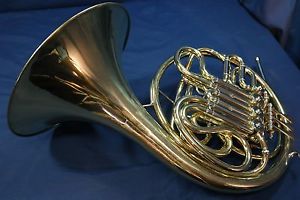 1967 Elkhart Conn 6D Double French Horn with Case and Mouthpiece