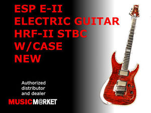 ESP E-II ELECTRIC GUITAR HRF-II STBC W/CASE