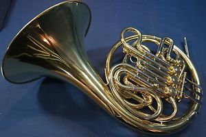Vintage Olds (Conn 6D Clone) Made in USA Double French Horn w/ Case, Mouthpiece