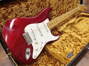Fender Custom Shop Master Built 1956 Stratocaster Relic Candy Apple Red Built