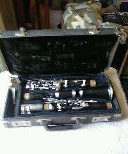 Vintage clarinet with original case. B b