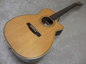 Tears OM-C NAT w/hard case Free shipping Guiter From JAPAN Right-Handed #S43