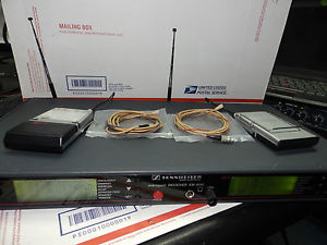 Sennheiser EM 3532-U Dual Receiver (w/2 SK50 BELTPACKS)