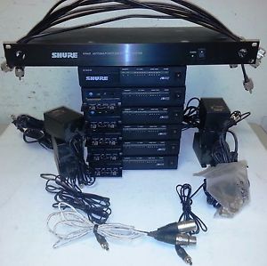 Shure WA405 + 6 SC4 Receiver MARCAD Diversity Antenna Power Distributon System