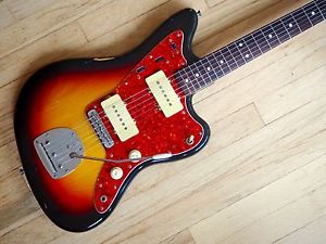 1988 Fender Jazzmaster '62 Vintage Reissue Guitar JM66 Ash Sunburst Japan MIJ