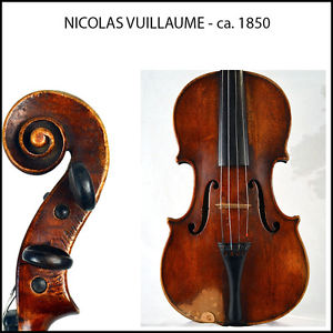 A fine old master violin made by Nicolas Vuillaume ca 1850