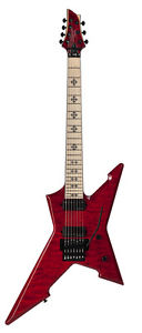 Schecter Jeff Loomis Cygnus JLX-7 FR See Thru Cherry STC Electric Guitar JLX, 4