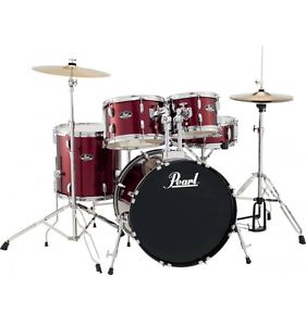 Batterie Pearl Roadshow Fusion 20''  5 fûts - Red Wine
