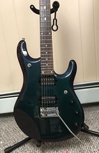 Ernie Ball Music Man John Petrucci JP6 Mystic Dream Green Purple Piezo