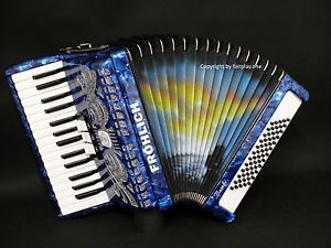 Akkordeon Fröhlich Bambi /Weltmeister Rubin Trend Line Motiv 3 Airbrush aus 2009