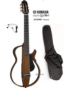 YAMAHA SLG200N NT NATURAL CHITARRA CLASSICA SILENT CON CUSTODIA E AURICOLARI
