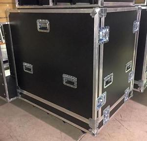 Custom Double-Wide / Dual Tour Grade Amp Rack / Processing Rack / Audio Rack