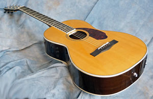 Fender Paramount PM-2 Deluxe Specially Voiced Parlor Acoustic-Electric Guitar