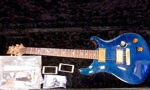 MINT 2003 PRS Custom 22 artist, McCarty, Mateo blue, rose-wood neck, f/board,10'