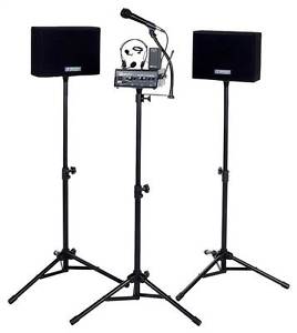 Wireless PA System W 2 Speakers 