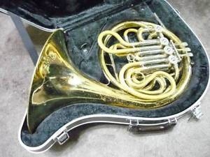 YAMAHA YHR-664 full double horn Used Horn  w/ Hard case
