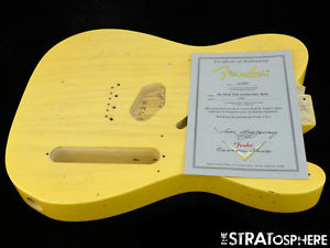 Fender Custom Shop Postmodern Relic Telecaster BODY Tele Nitro Nocaster Blonde