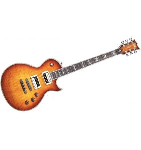 Guitare électrique LTD EC1000 Dégradée ambrée