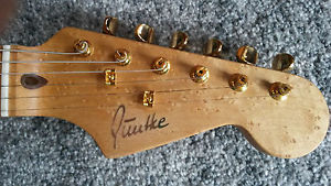 Puntke Stratocaster Traum-Gitarre vom Gitarrenbauer! Birds-Eye Fender-Plek.
