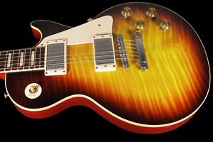 2012 GIBSON LES PAUL 1959 CUSTOM SHOP 59 HISTORIC R9 VOS TOBACCO ~ ONLY 8.5 LBS!