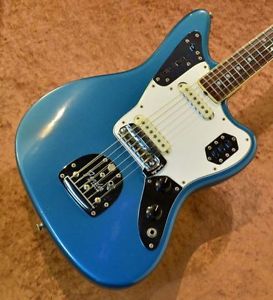 Fender USA Jaguar Lake Placid Blue Used  w/ Hard case