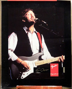 Fender Signature Series Promotional Poster complete Set 1995