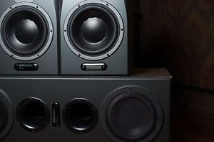 Dynaudio AiR 6 studio monitors with AiR base-2 sub