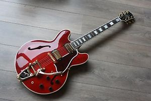 Rare Gibson Custom Shop ES 355 Figured Curly Maple Top Bigsby, Only 50 Made!!335