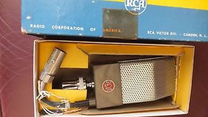 VINTAGE R.C.A. JR VELOCITY MICROPHONE #MI 4036 IN BOX