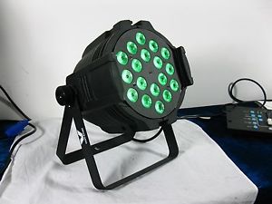 6pc DMX sound par 18x12W RGBWA 5in1 LED par light par stage event show  light