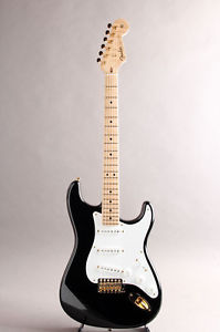 FENDER CUSTOM SHOP Masterbuilt Active Stratocaster NOS Black by Paul Used
