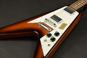Gibson Custom Shop 70s Flying V Tobacco Sunburst