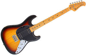 Musicman Sabre1 Guitare électrique, Sunburst, d'occasion, Usé, Classique