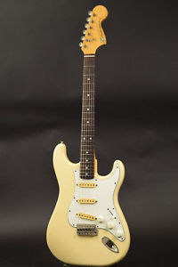 Vintage 70s FERNANDES Electric Guitar FST CH White [Very Good] made in Japan